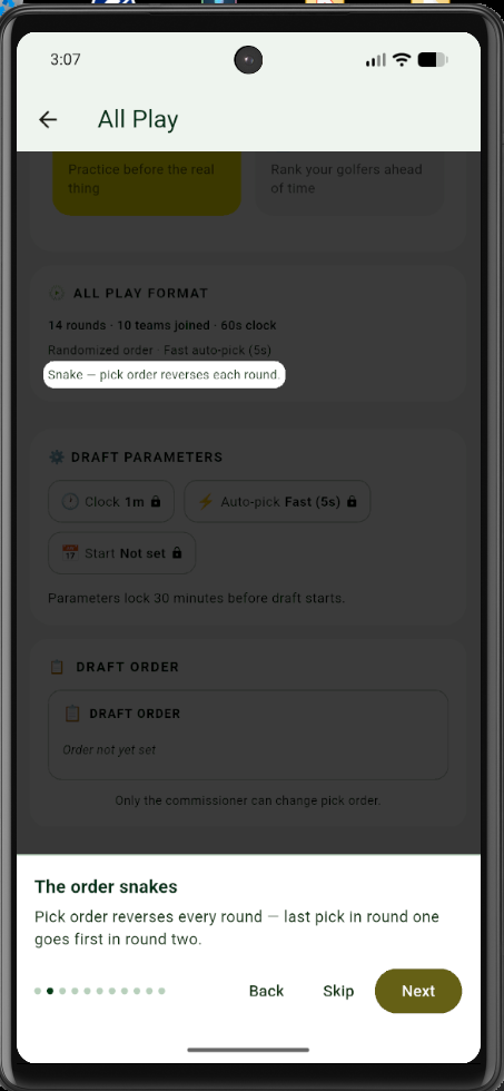 ONE DRAFT. YOUR TEAM FOR THE SEASON. 2