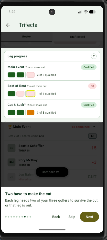 THREE ROSTERS. THREE WAYS TO WIN. 2