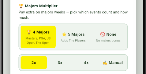 Majors multiplier